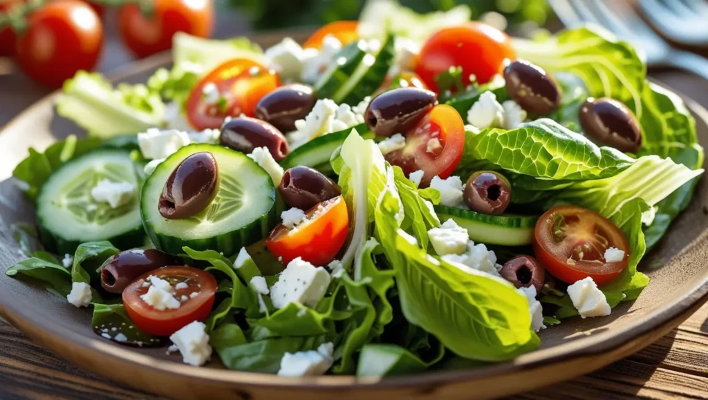 salade méditerranéenne fraiche