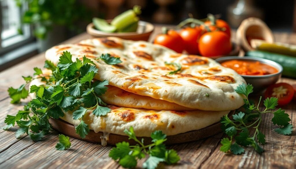 Cheese Naan plat healthy Cheese Naan plat healthy