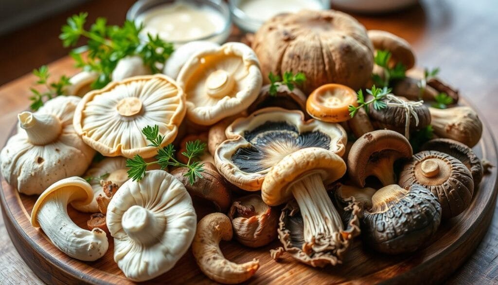Variétés de champignons Variétés de champignons