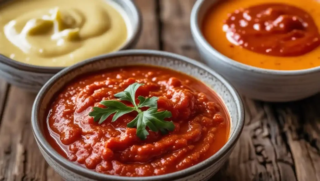 Sauces d'accompagnement