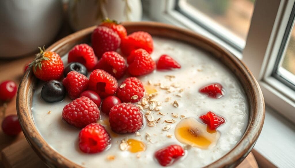 porridge aux fruits rouges porridge aux fruits rouges