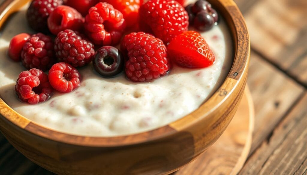 porridge aux fruits rouges porridge aux fruits rouges