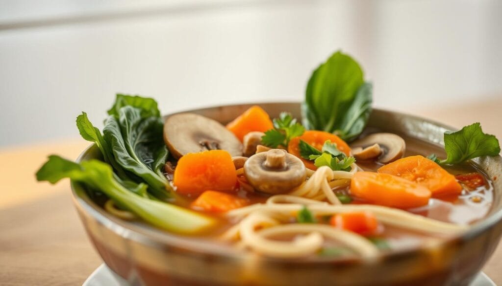 soupe asiatique végétalienne soupe asiatique végétalienne