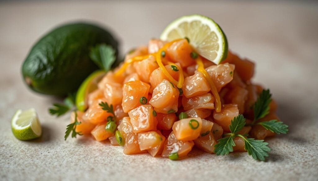 tartare de saumon tartare