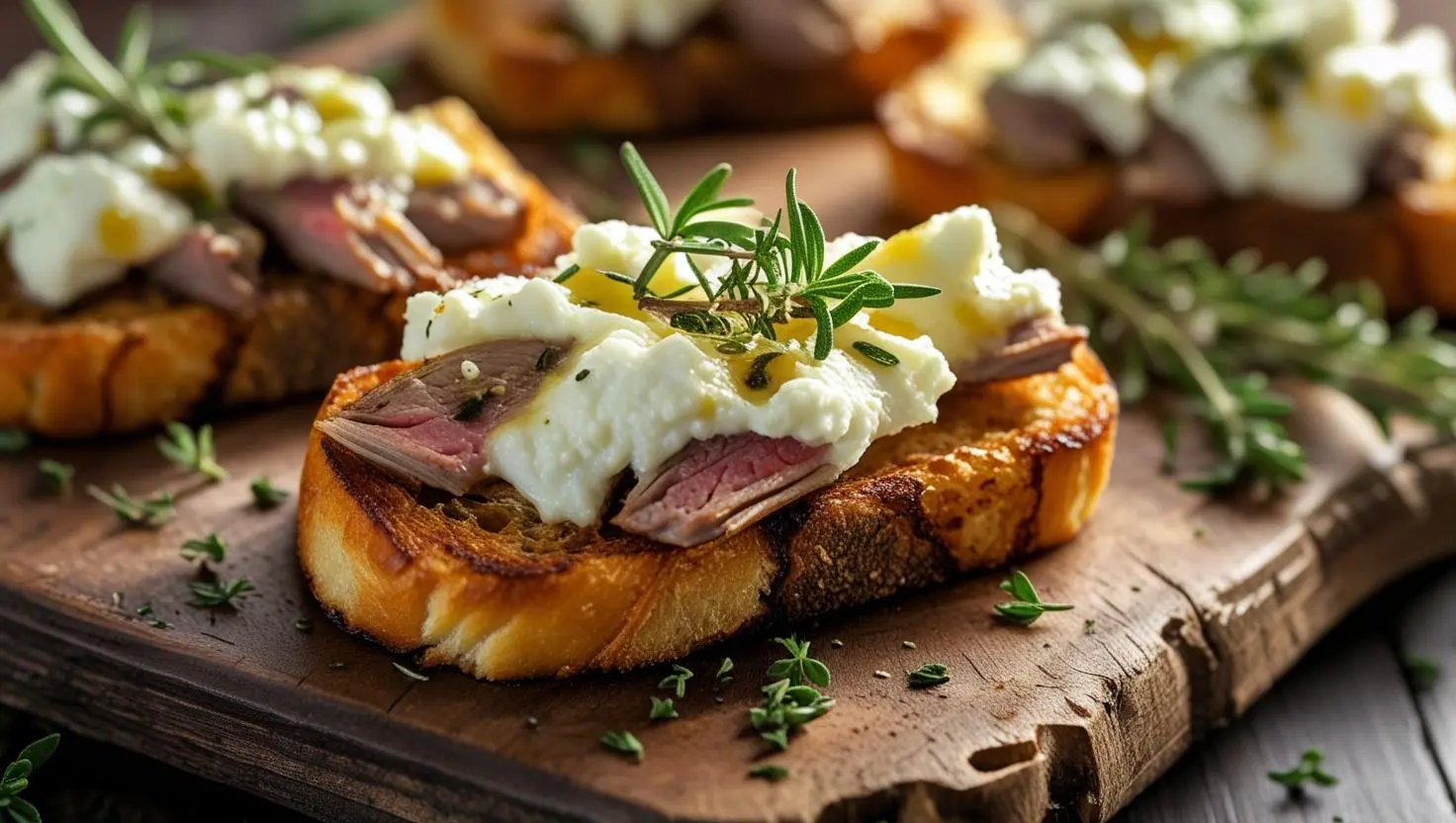 toast ricotta miel