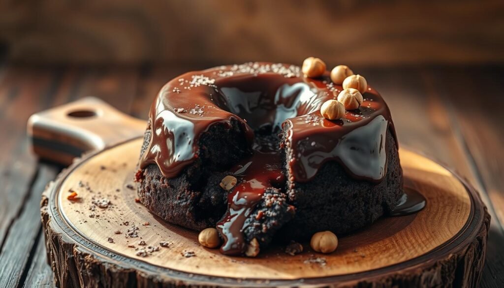 Recette gâteau au chocolat fondant maison avec noisette