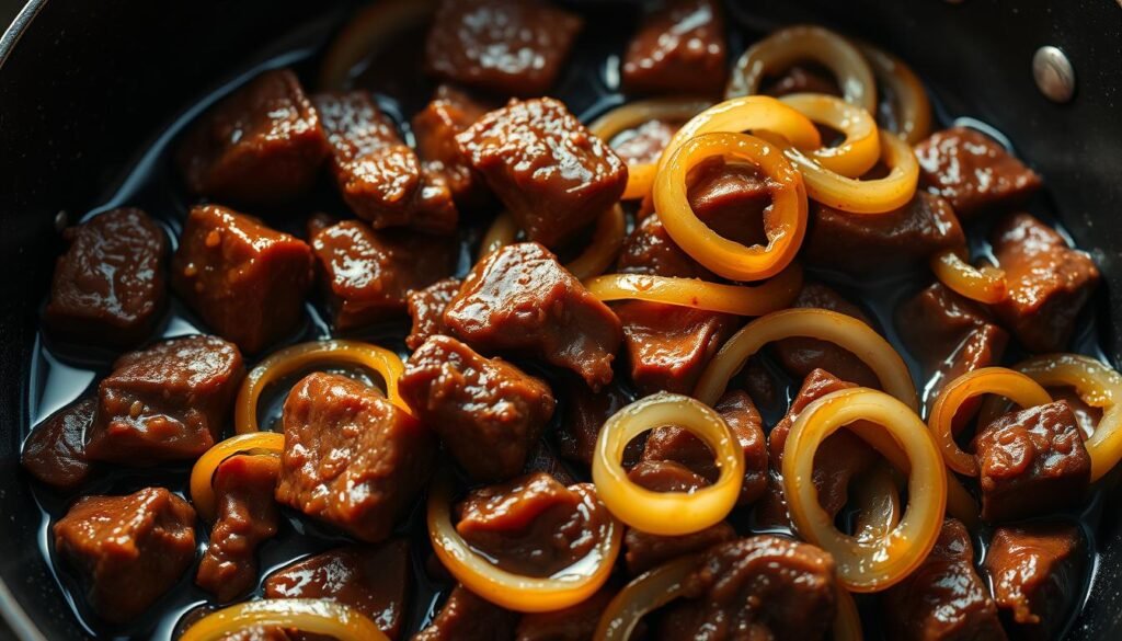 bœuf oignons sauce soja bœuf oignons