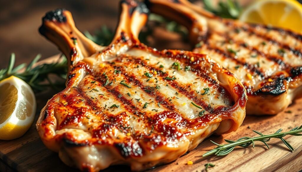 côtes de veau grillée côtes