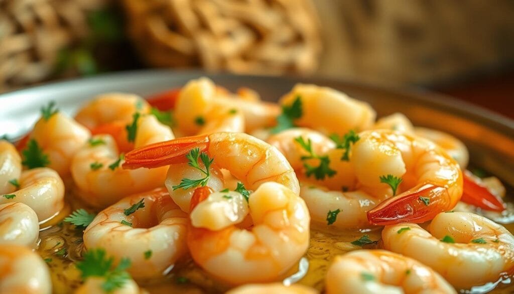 crevettes à l'ail crevettes à l'ail