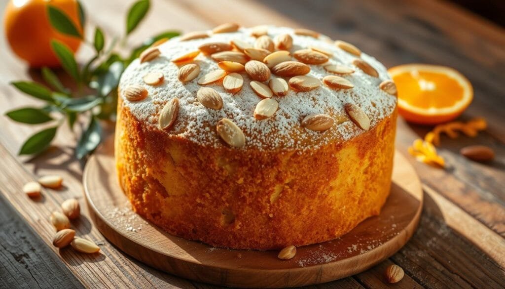 gâteau aux amandes dessert