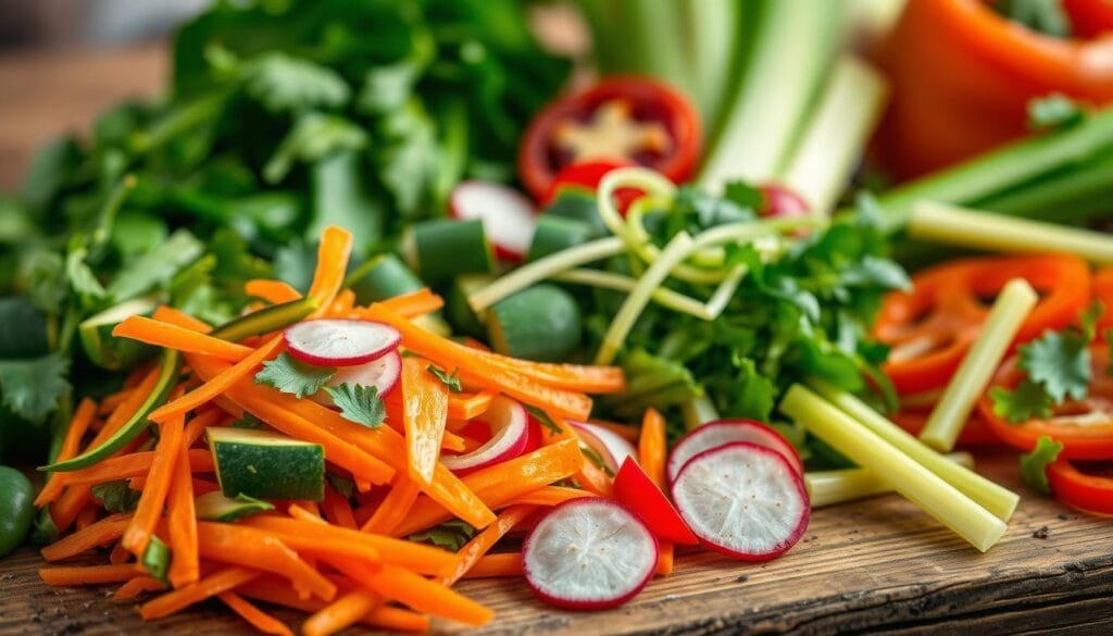 légumes croquants légumes croquants