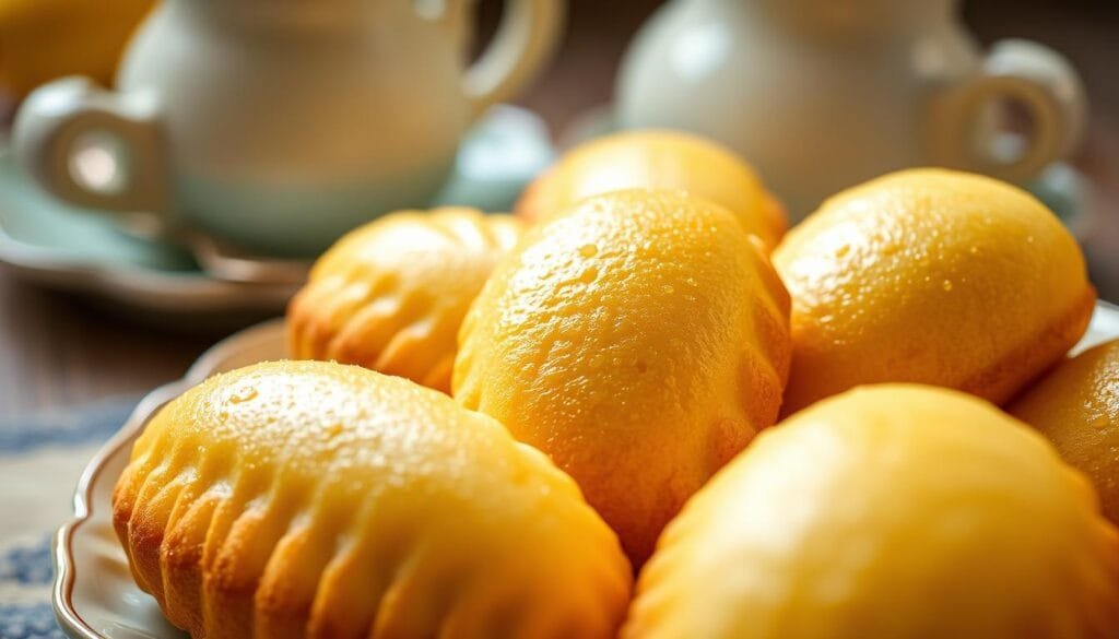 madeleines au zeste de citron madeleines