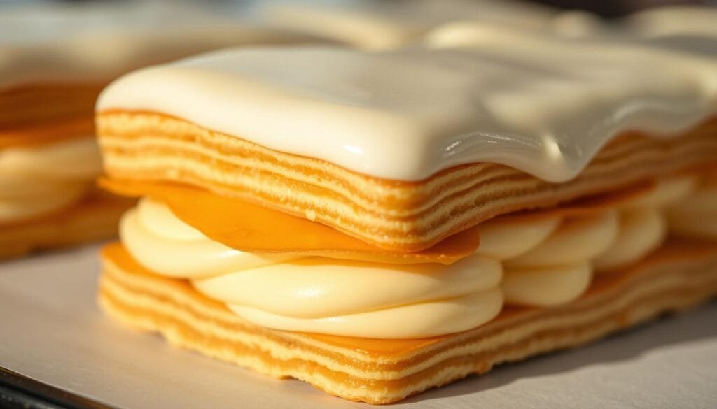 millefeuille dessert pâtissier mille feuille