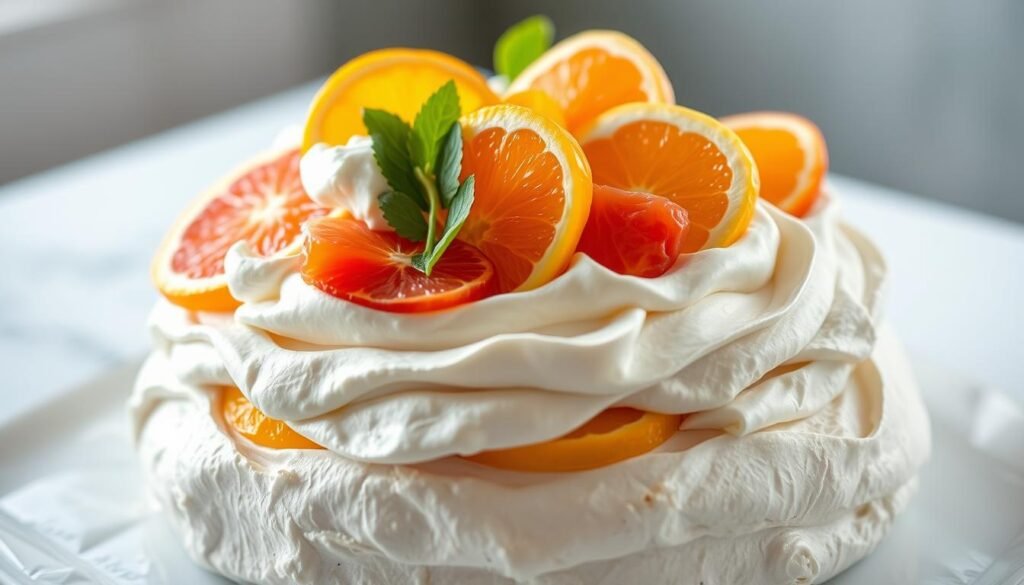 pavlova aux agrumes et chantilly maison pavlova aux agrumes et chantilly maison
