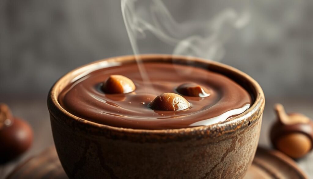 pudding châtaignes et chocolat noir pudding châtaignes et chocolat noir