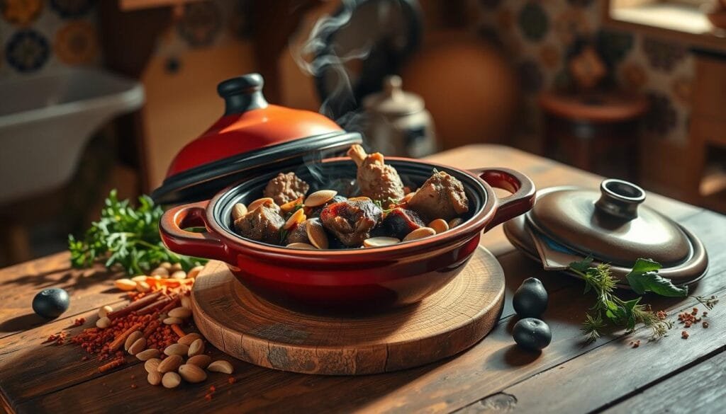 recette marocaine Delicieux Tajine d'agneau