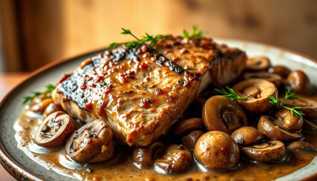 sauté-veau-champignons-crème-variantes recette veau