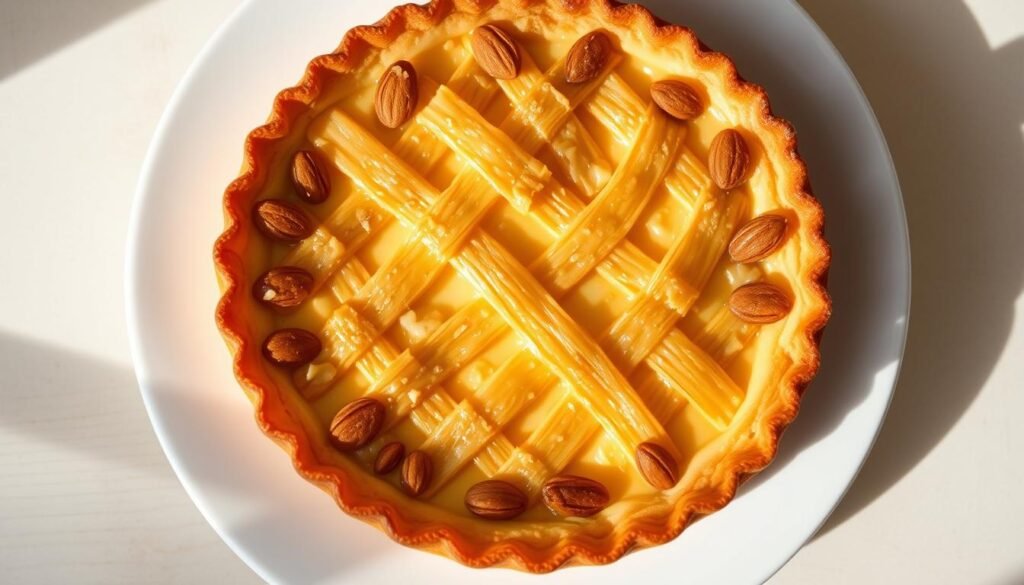 tarte à la crème d'amande traditionnelle tarte à la crème d'amande traditionnelle