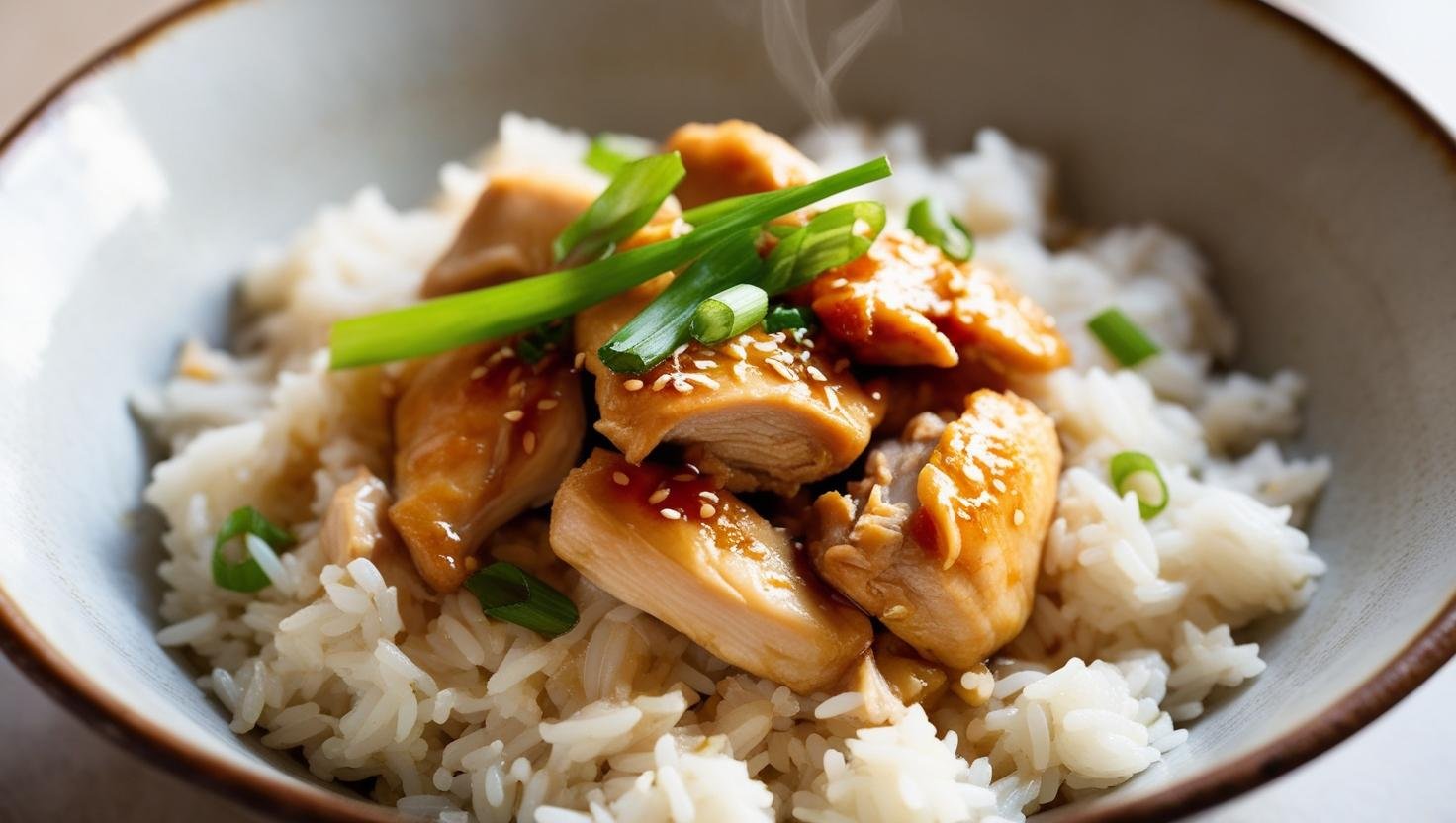 Riz cantonais au poulet