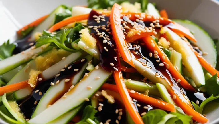recette-salade-japonaise-sengiri, recettes savoureuses faciles