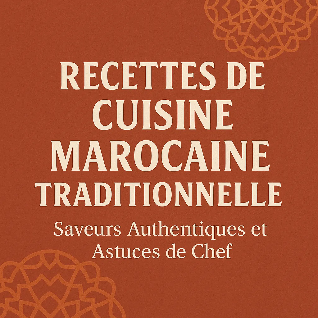 recettes de cuisine marocaine traditionnelle